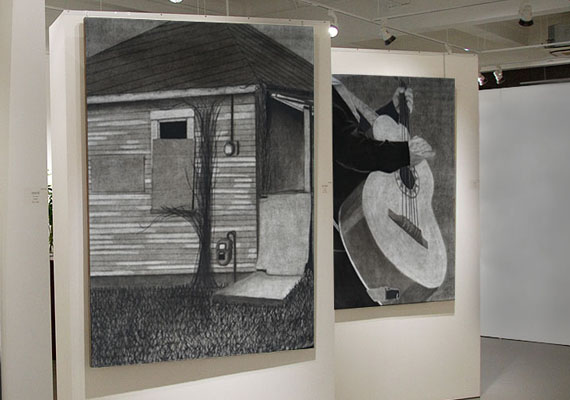 Two of three pieces done at Rock Valley College.